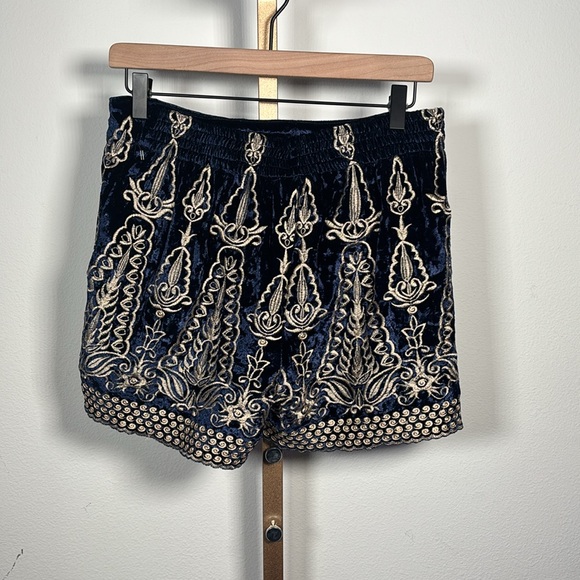 Lenni The Label Shadow Shorts Embroidered Medium Vintage inspired - Picture 4 of 4